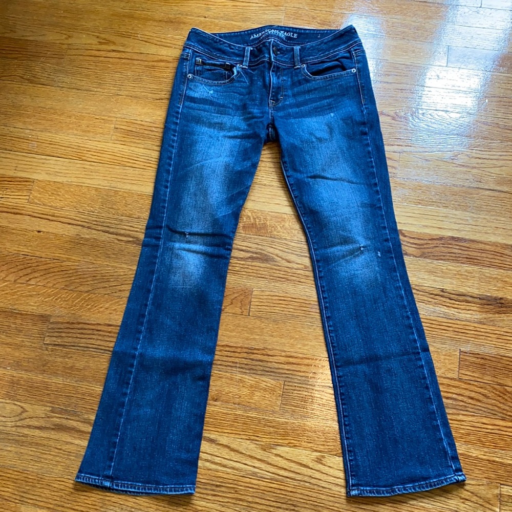 American Eagle kick boot stretch jeans
